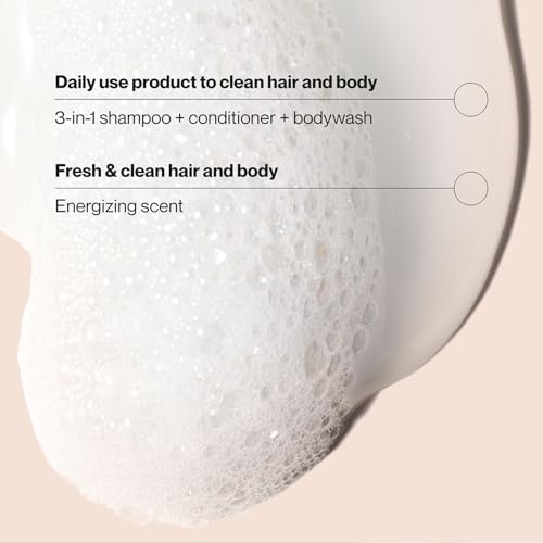 Suave Men's 3-in-1 Shampoo, Conditioner & Body Wash, 6-Pack Travel Size