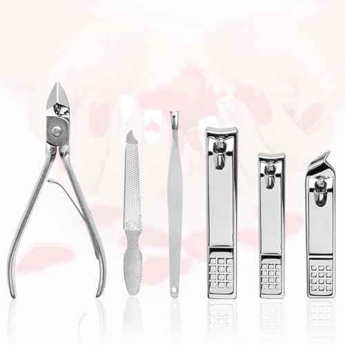 Yougai Manicure Set Professional Nail Clippers Set, 18Pcs Manicure Kit Stainless Steel Nail Kit for Women, Pedicure Set Nail Grooming Kit with Travel Case
