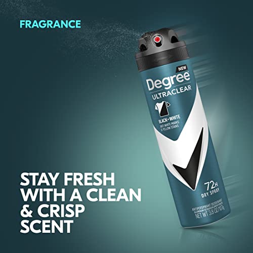 Men's Antiperspirant Deodorant Dry Spray - 3 Pack, 3.8 oz