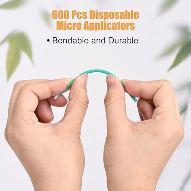 600pcs Disposable Micro Applicator Brushes for Lash Extensions