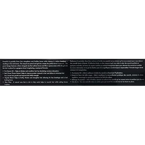 Browfusion Artist Duo Filling Pencil + Fortifying Color Gel, Brunette, 0.107 Ounce