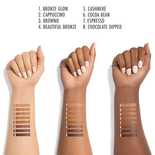 Black Radiance Color Perfect Foundation Stick with Soft Brush Applicator Duo ? Buildable, Blendable Versatile Pigment-Rich Formula - Bronze Glow