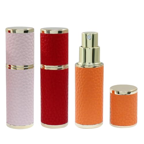 Zorfeter 3-Pack 5ml Refillable Travel Perfume Atomizer