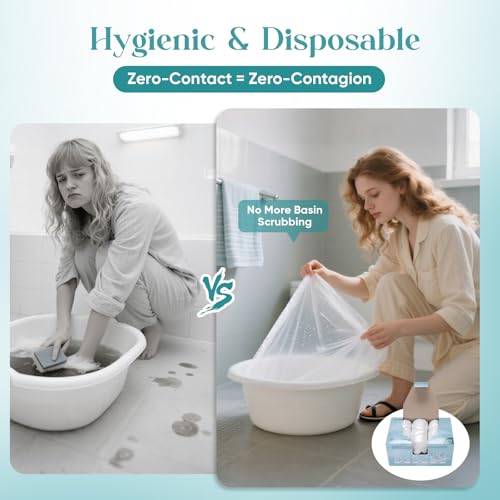 Disposable Pedicure Liners | 100 Count Spa Footsie Bath Liners