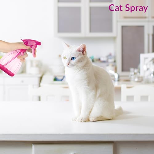 DilaBee 12oz Pink Spray Bottle - BPA-Free, Adjustable Nozzle for Cleaning & Plants