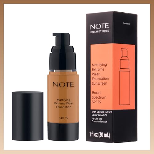 NOTE Mattifying Foundation SPF 15 - Full Coverage, Oily Skin
