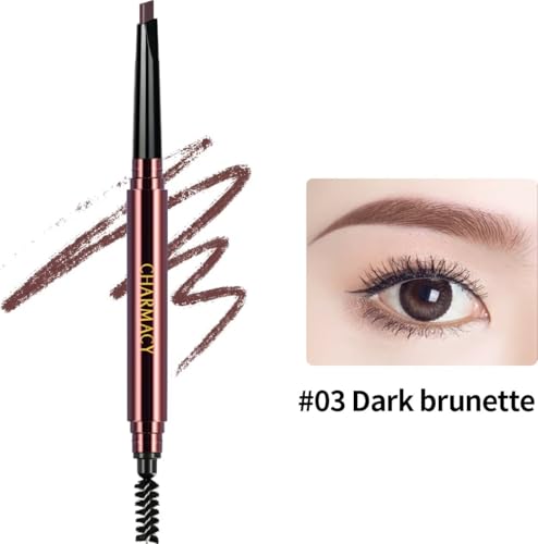 Triangle Eyebrow Pencil Waterproof Smudge-Proof Dual-Ended