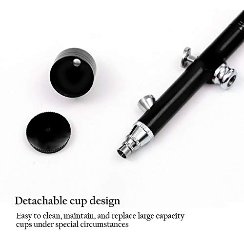 Pinkiou Airbrush Makeup Gun 0.3mm Dual Action Spray Pen