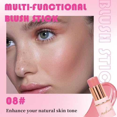Dusty Rose Cream Blush Stick - Long-Lasting Cheek Color