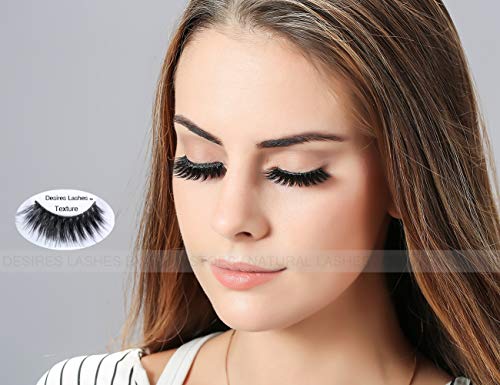 Natural 3D Faux-Mink Lashes - 5 Pairs Multipack