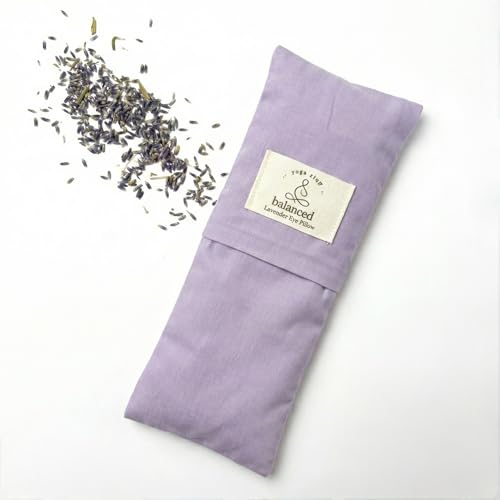 Weighted Lavender Eye Pillow for Sleep & Relaxation