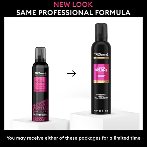 TRESemmé Amplified Volume Mousse - 24H Lift & Body, 10.5 Fl Oz