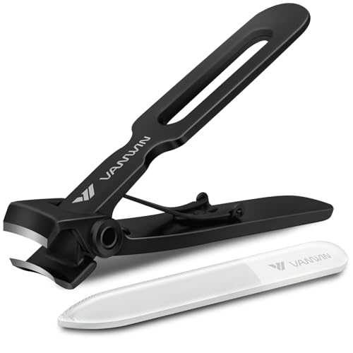 Oversized Toenail Clippers with 16mm Wide Jaw & Nail File