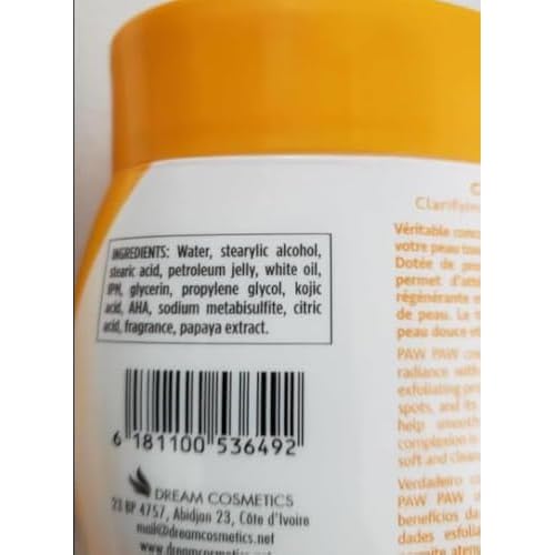 PAW PAW Papaya Cream 300ml 10.1oz ? Moisturizing Body Cream for Radiant, Even-Toned Skin (Pack of 1)