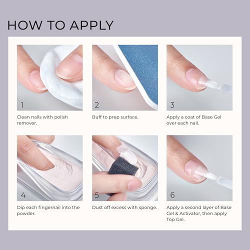 KISS Salon Dip Professional Dipping System - Dip Powder Manicure Kit