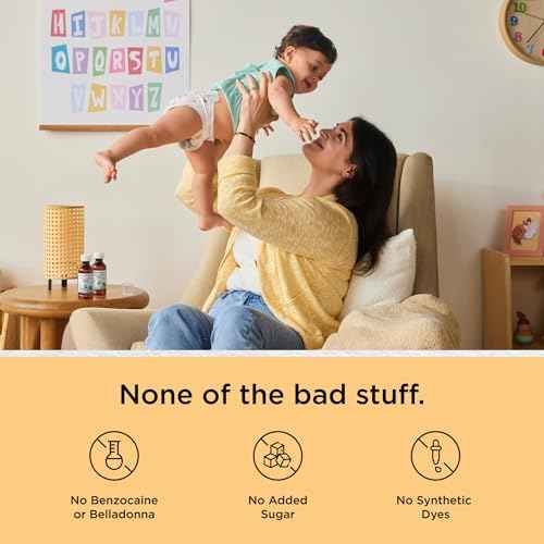 Hyland's Baby Organic Daytime Soothing Drops for Oral Discomfort, 1 oz, Ages 2 Months and up, Organic Cherry Flavor