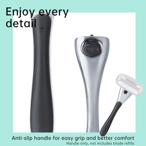 Metal Razor Handle for Billie Razors - Compatible & Ergonomic Shaving Tool