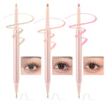 3-in-1 Dual-Ended Eye Makeup Pen Set - Highlighter, Eyeliner & Eyeshadow
