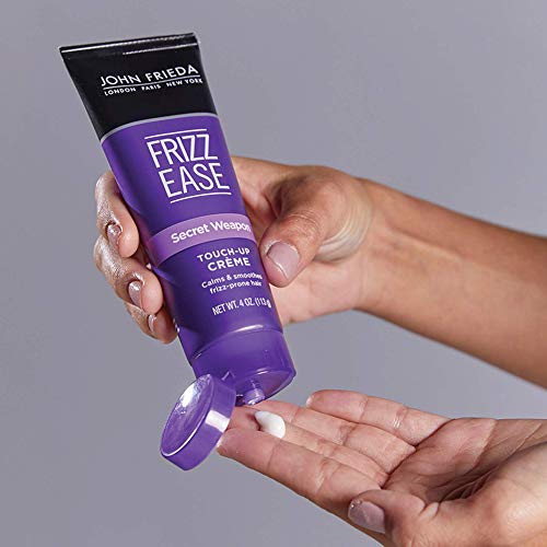 John Frieda, Frizz Ease TouchUp Cr?me AntiFrizz Finishing Cream Helps to Calm and Smooth Frizzprone Hair 4 6pack, SECRET WEAPON, 24 Ounce, (Pack of 6)