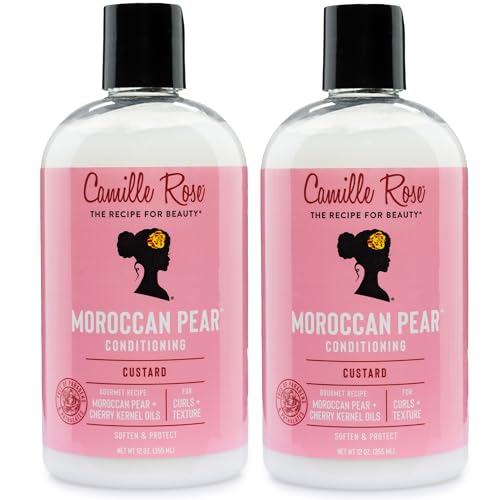 Camille Rose Moroccan Pear Conditioning Custard 2-Pack 12oz