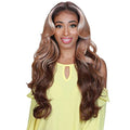 Zury Sis Synthetic Beyond 5¡± Hand-Tied Deep Part Lace Front Wig - H CHILL (1 Jet Black)