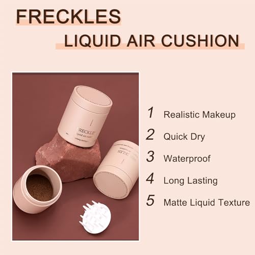 Erinde Liquid Freckle Stamp Pen - Waterproof Saddle Brown