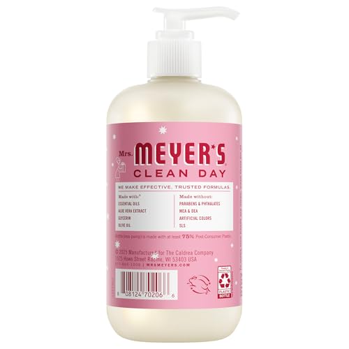 Mrs. Meyer's Peppermint Liquid Hand Soap, 12.5 oz (3-Pack)