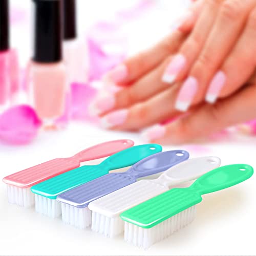 20Pcs Nail Brush Set - Ergonomic Handle Grip Cleaning Tools