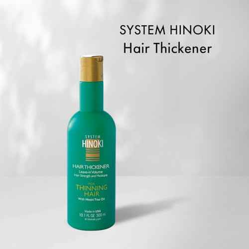 Hayashi System Hinoki Hair Thickener for Thinning Hair 10.1oz Pack of 2
