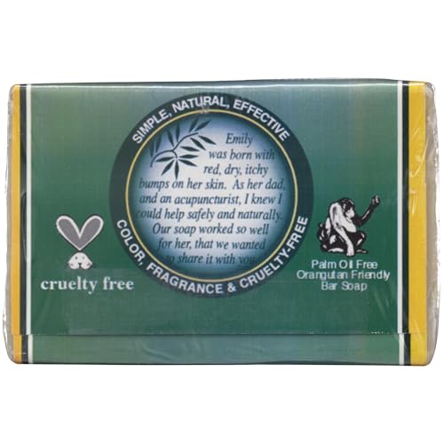 Emily, Skin Soothing Soap Unscented, 4 Ounce