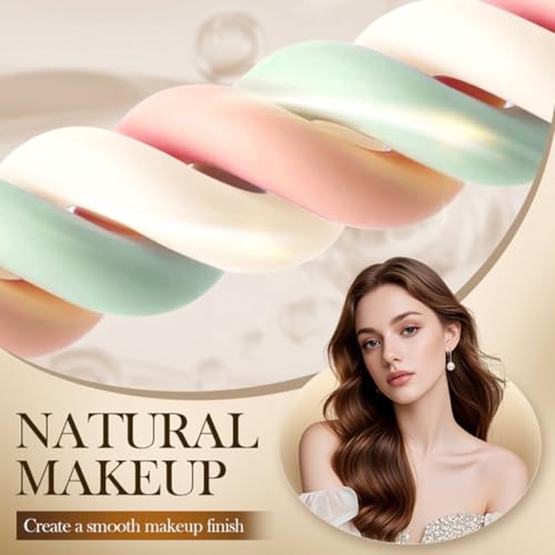 3 In 1 Primer Isolation for Face Before Makeup,One Step Color Corrector For Flawless Smooth Skin & Long-Lasting,Blurs Imperfections,Oil Control & Moisturizing,Skin Tone Correcting,Radiance Skin