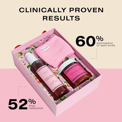 Ceremonia Guava Spa-Liday Hair Treatment Kit - Deep Conditioning & Frizz Control