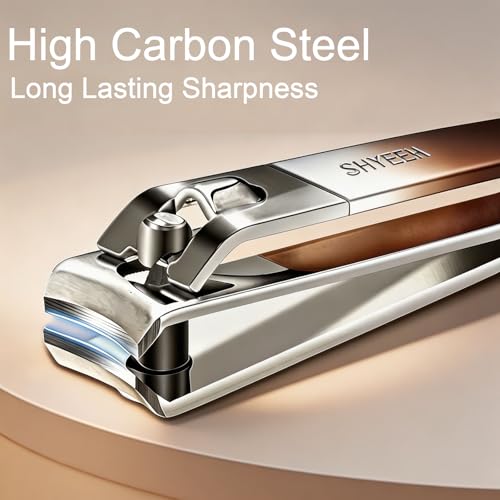 10-Piece High-Carbon Steel Manicure Set with Leather Case