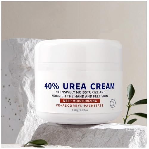 Grospe 40% Urea Foot Cream for Cracked Heels & Dry Skin Repair 5.29 Oz