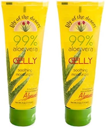 Lily Of The Desert Aloe Vera Gelly 4 oz Gel (Pack of 2)