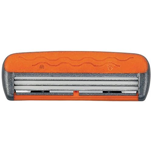 Bic 3 Hybrid Men's Triple-Blade Razors, Pack with 1 Handle + 6 Refills - Lubricating Strip with 3 Blades and Pivoting Head for a Smooth, Precise Shave