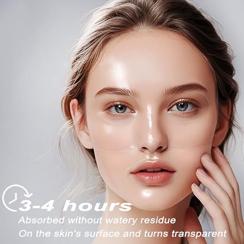 8pcs Collagen Face Mask, Hydrogel Overnight Face Mask for Hydration & Soothing, Hydrogel Collagen Facial Mask, Face Masks Facial Masks Skincare