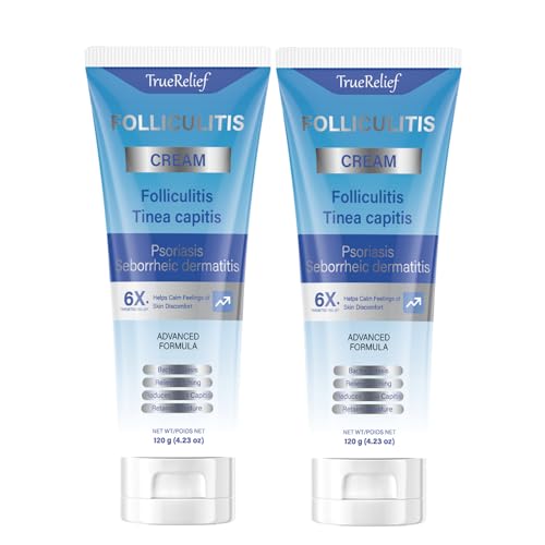 Folliculitis Cream for Skin Bumps & Ingrown Hairs - 120g (2 Pack)