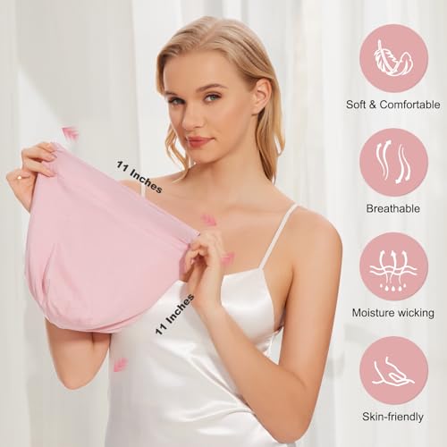 Silk Bonnet for Sleeping Women – Satin Lined Sleep Cap