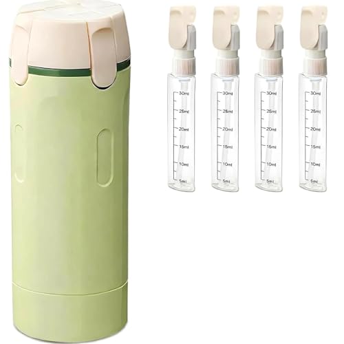 4-in-1 Leak Proof Travel Dispenser Bottles - 30ml Pump Set