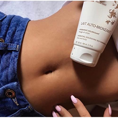 Yon-Ka Lightweight Self Tanning Body Lotion, Buildable Coverage for Natural Sunkissed Glow, Anti-Aging Antioxidant Serum with Vitamin E, 100% Natural Self Tanning Active, Vegan, 5.18 Oz/150ml