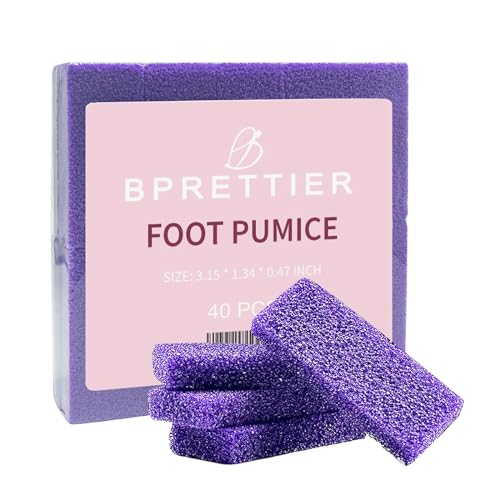 40 PCS Foot Pumice Stone Set - Professional Callus Remover for Smooth Feet