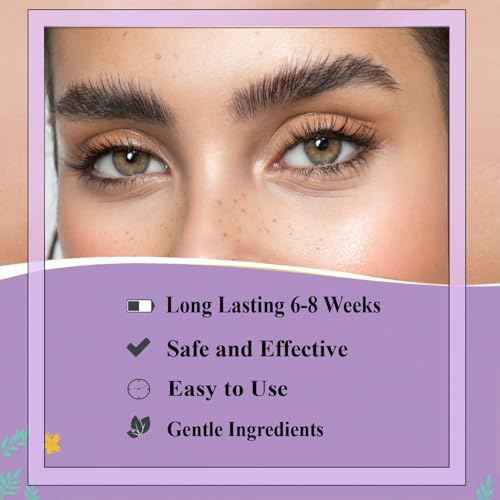 Lash Lift Kit and Eyebrow Lamination Kit, Eyelash Perm Kit at Home for DIY, Semi-Permanent Long Lasting for 6-8 Weeks, Easy to Use at Salon