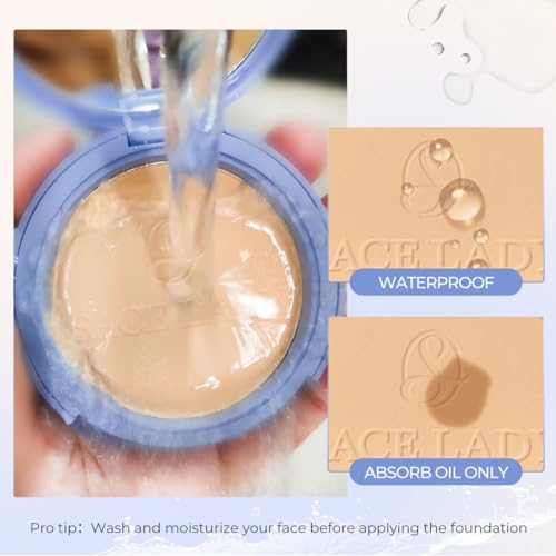SACE LADY Waterproof Setting Powder - Matte, Oil Control, 0.35oz
