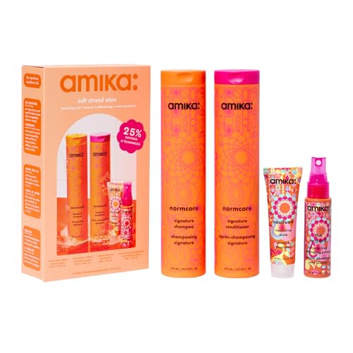 Amika Soft Strand Stars Nourishing Hair Care Set