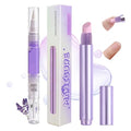 Ceramic Cuticle Oil Pen with Lavender Oil - 3-in-1 Nail Care Tool