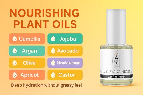 Nail Strengthening Oil for Healthy Growth & Repair - 0.33 fl oz
