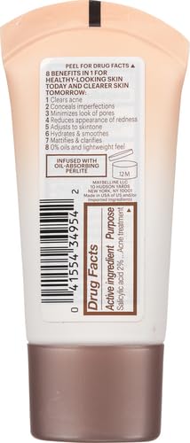 Maybelline Dream Pure BB Cream with Salicylic Acid, Oil-Free