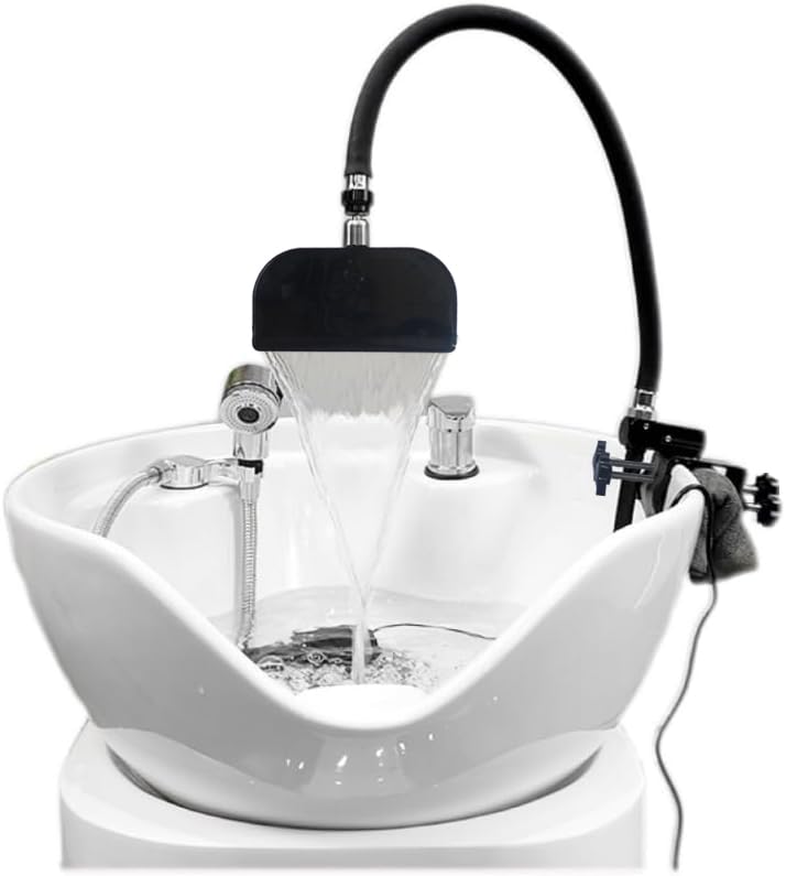 Head Spa Waterfall System for Salon Shampoo Bowls