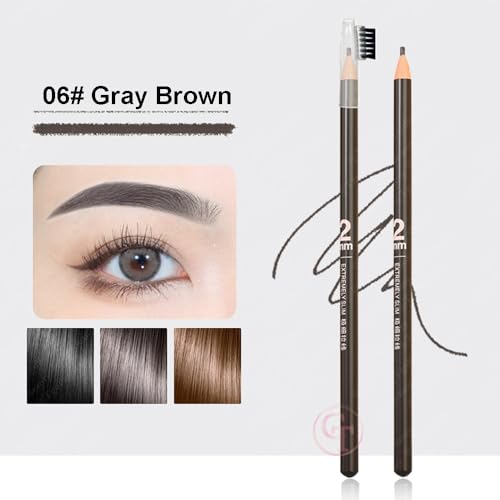 2mm Ultra-Fine Eyebrow Pencil - Peel-Off Brow Pencil (4pc)